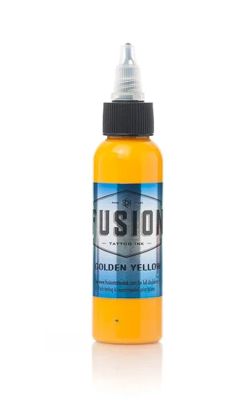 Fusion Tattoo Ink – Vegan, High Pigment, 12 Colors, 1oz Bottle