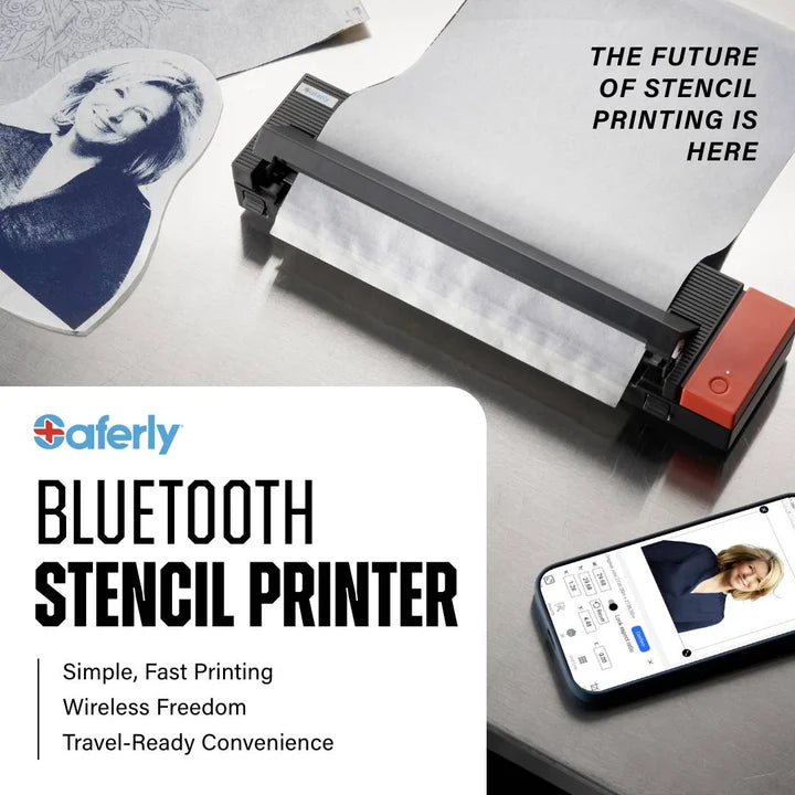Saferly Bluetooth Stencil Printer
