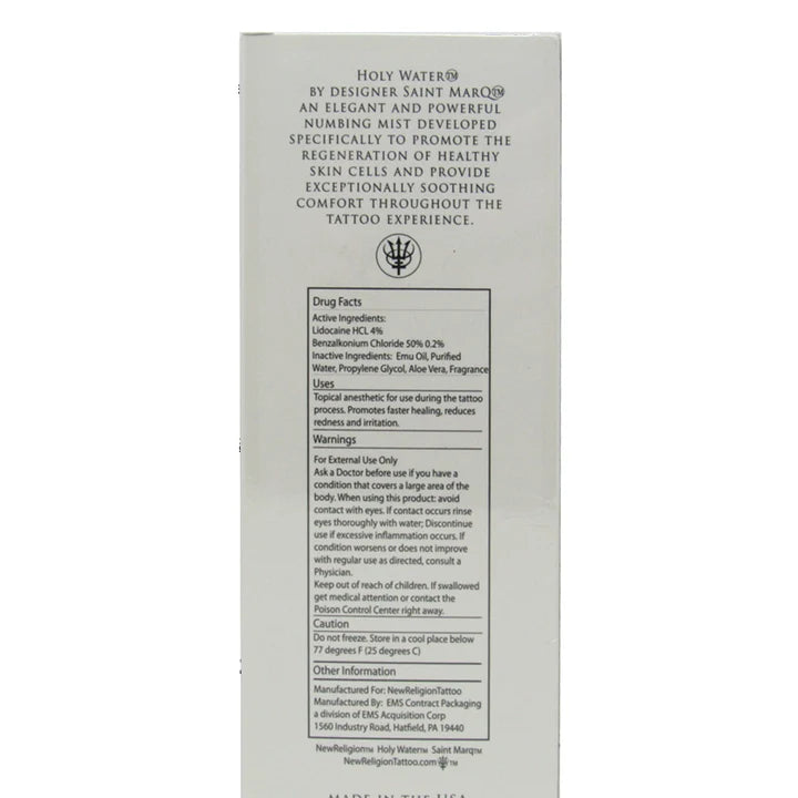 Holy Water by Saint Marq — 8oz. Bottle