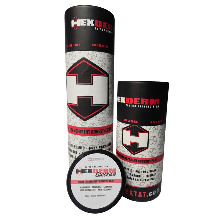 HexDerm Tattoo Healing Film 10in x 11yds Roll