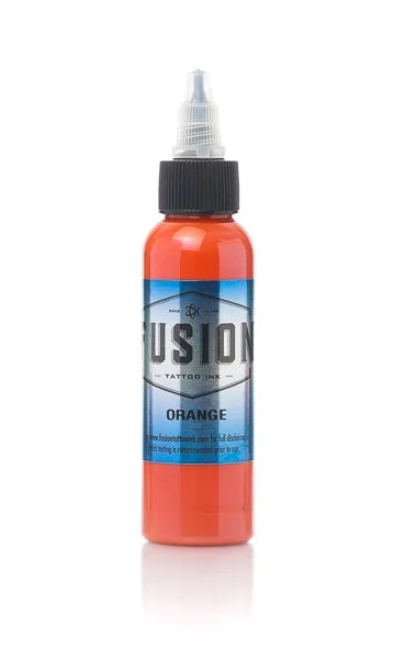 Fusion Tattoo Ink – Vegan, High Pigment, 12 Colors, 1oz Bottle