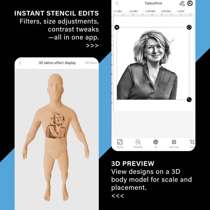 Saferly Bluetooth Stencil Printer