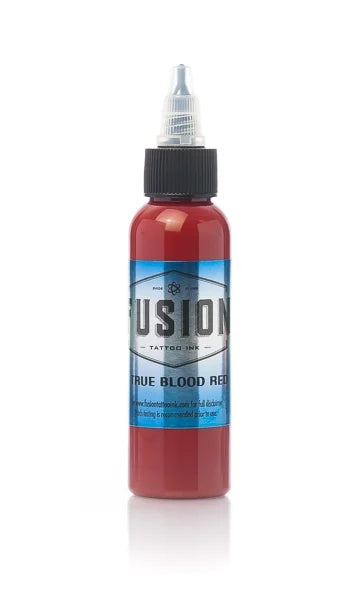 Fusion Tattoo Ink – Vegan, High Pigment, 12 Colors, 1oz Bottle
