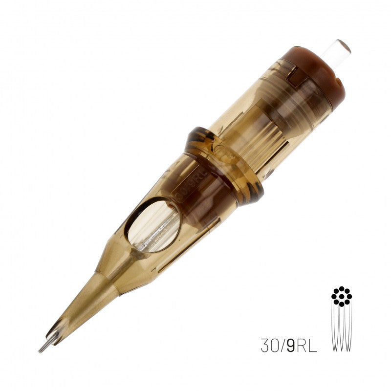 Kwadron Tattoo Needle Cartridges – Round Liner, Box of 20