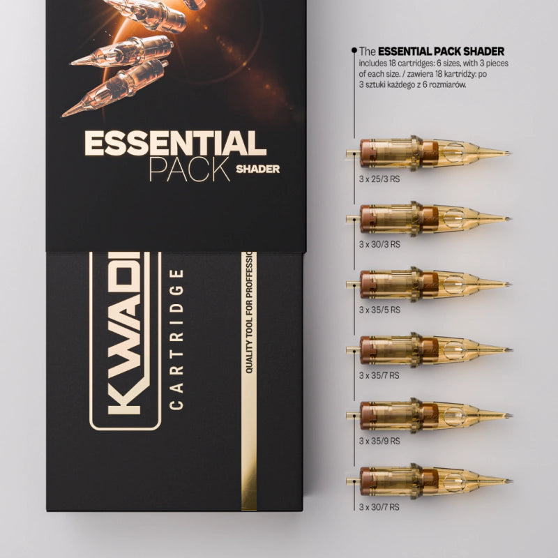 Kwadron Cartridge System Shader Essential Pack 18 pcs